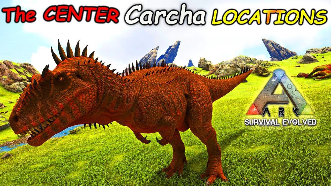 ARK The Center | BEST Carcharodontosaurus Spawn LOCATIONS смотреть онлайн