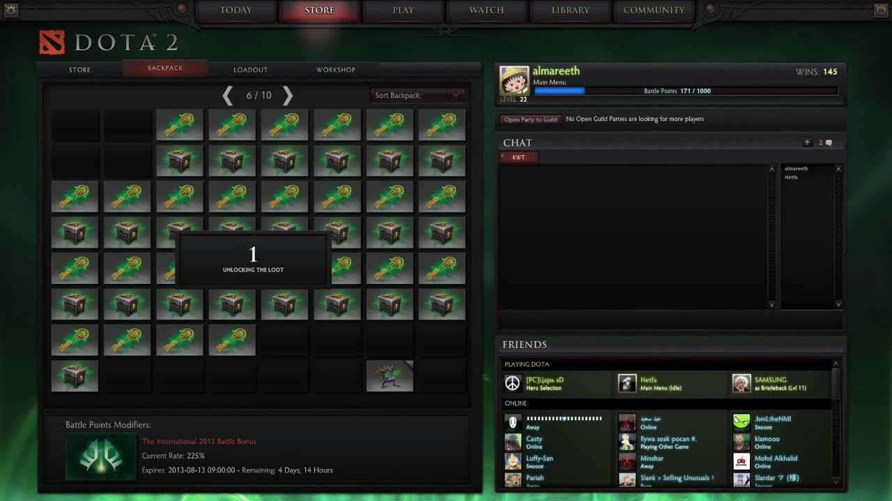 dota 2 opening 25 Treasure of Champions 2013 crate смотреть онлайн