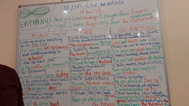 A/an/the/no article in Real Life ❤️ смотреть онлайн