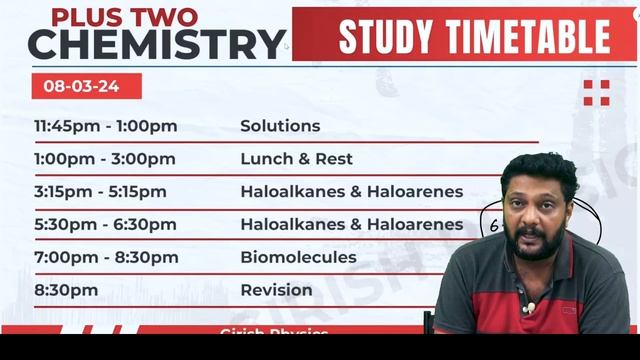 Plus Two | Chemistry | Public Exam | Super Study Time Table | Full Mark ഉറപ്പിക്കാം..!! | 💯👆 смотреть онлайн