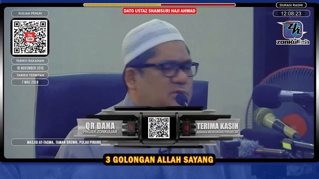 TAZKIRAH : 3 Golongan Yang Allah Sayang & Benci (Ujian Jiran Bela Kucing) - Ustaz Shamsuri Ahmad смотреть онлайн