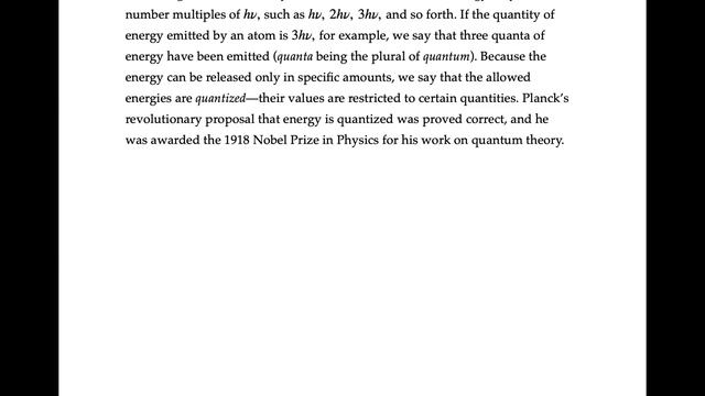 1210 Chapter 6 Quantized energy смотреть онлайн