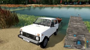 Farming Simulator 22I ПОГРУЗКА ВАГОНОВ I ВЫЕЗД на РЫБАЛКУ улов 100 кг РЫБЫ # 011⛏️ #fs22 #фс22