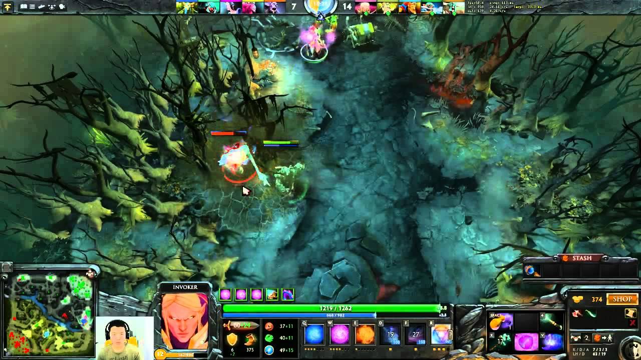 `doPi playing Invoker! (DotA 2) [5] смотреть онлайн