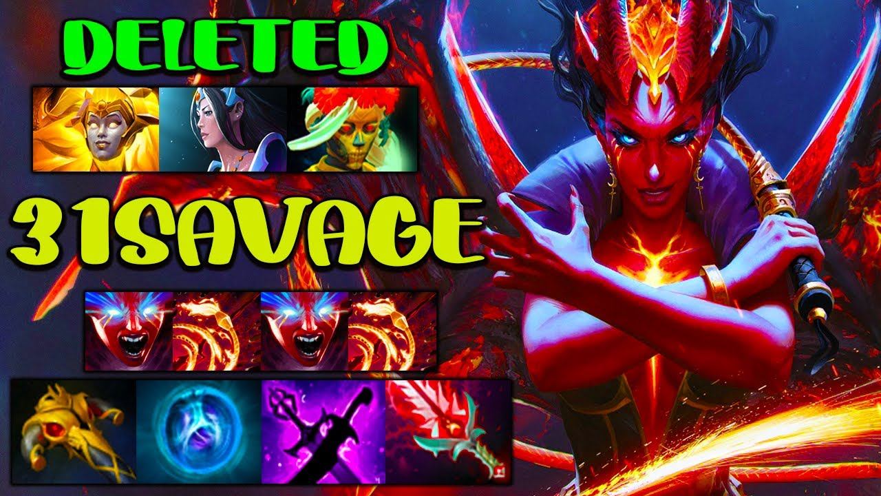 31SAVAGE [ Queen of Pain ] FULL FIGHT - BRUTAL ULTIMATE - DOTA 2 GAMEPLAY смотреть онлайн