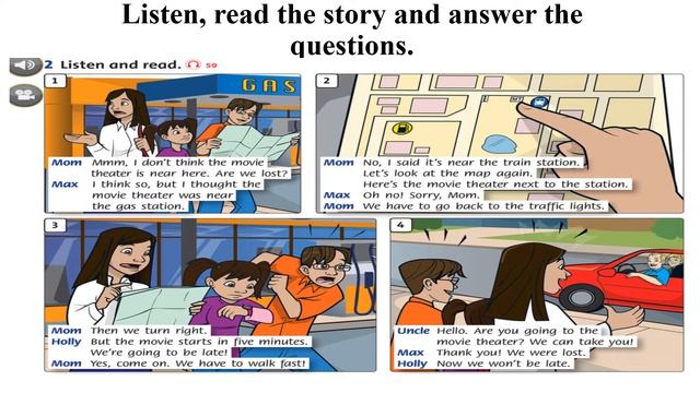 Family and friends special edition grade 5. Unit 7 go back to the traffic lights. Lesson 1 Words смотреть онлайн