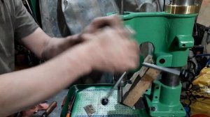 Полная ревизия и ремонт сверлильного станка НС-12 → Сделано в СССР