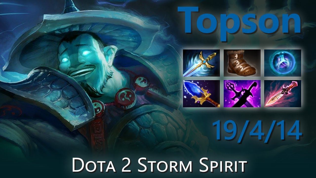 "Topson" 19/4/14 | Dota 2 Storm Spirit highlights смотреть онлайн