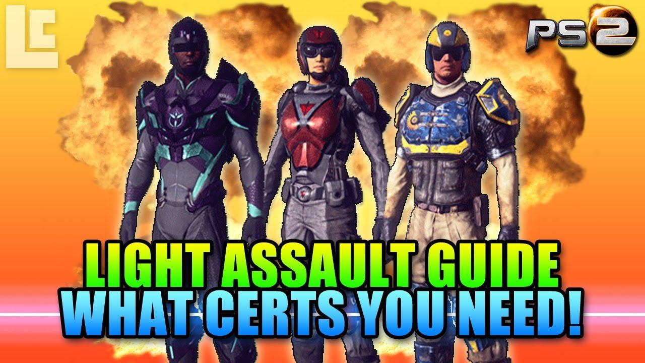 Light Assault Certification Guide (Planetside 2 Gameplay/Commentary) смотреть онлайн