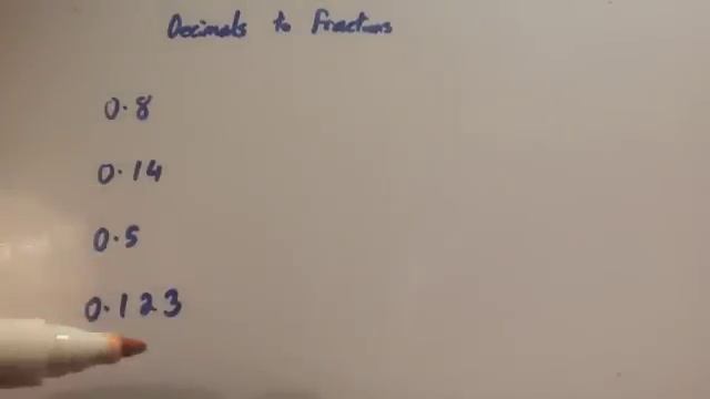 Decimals to Fractions - Corbettmaths смотреть онлайн