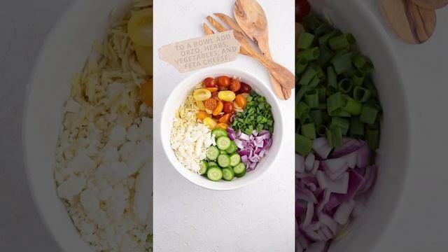 Healthy Lemon Orzo Salad смотреть онлайн