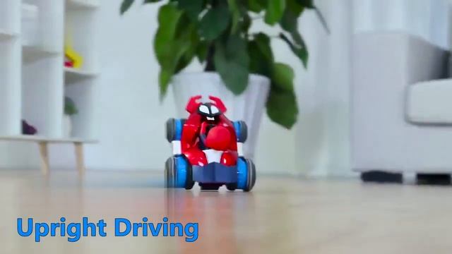 Spider Man m033 Child Toy Remote Control Car Stunts, High Speed Drifting 4 Wheel Dumper смотреть онлайн