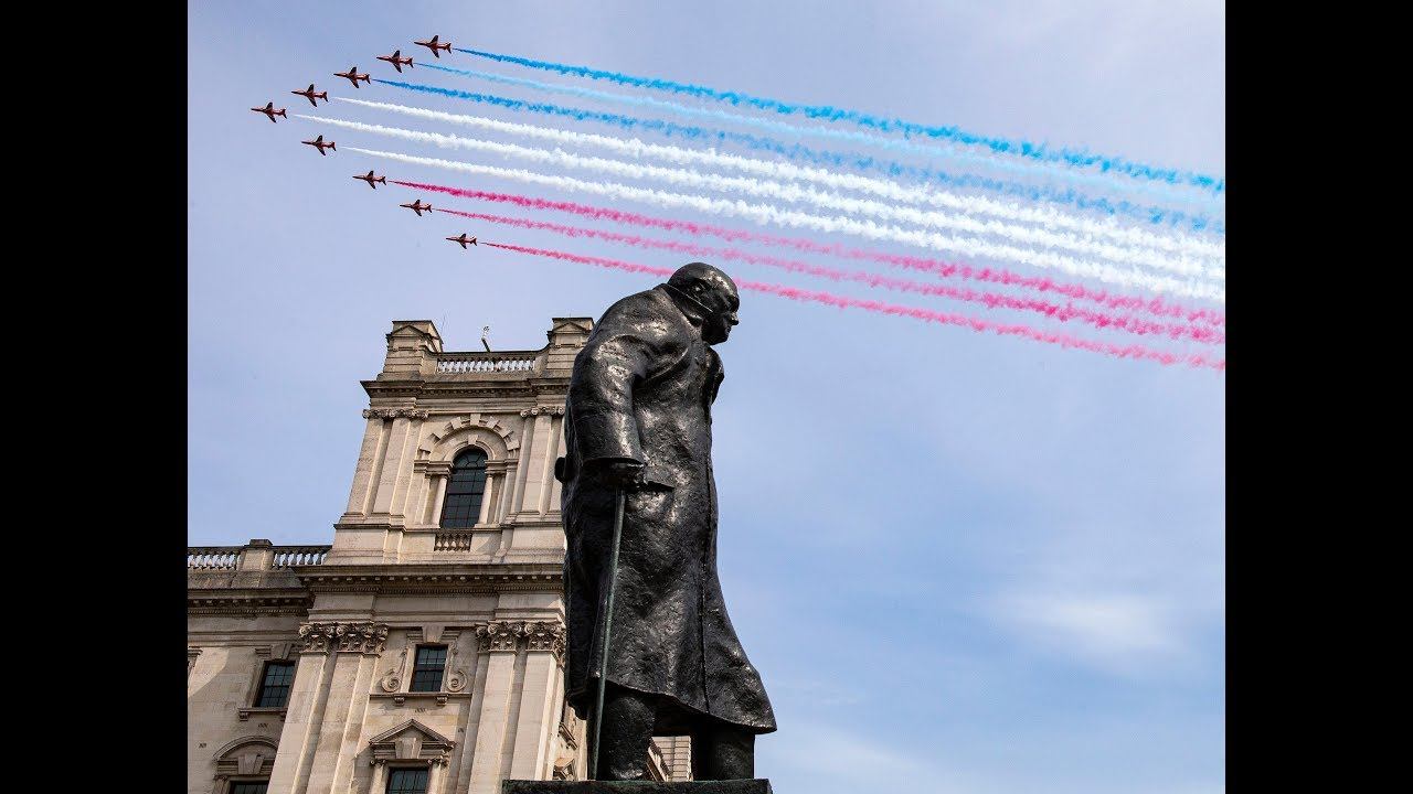 [HD]UK Celebrates Victory Day 8/5/20 Великобритания празднует День Победы  P.1