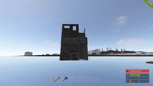 Новый Rust - Рейд дома на воде. 1 часть смотреть онлайн