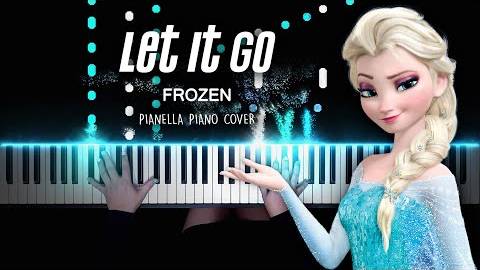 FROZEN - Let It Go - Piano Cover by Pianella Piano смотреть онлайн