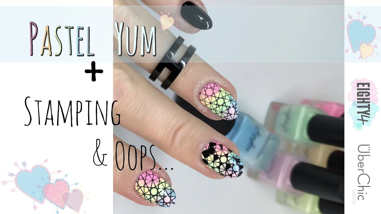 PASTEL YUM + Stamping and a little Oops смотреть онлайн