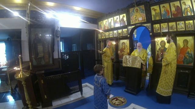 4/17.9. Воскресение. Священномученика Анфима, еп. Никомидийского. Божественная литургия смотреть онлайн