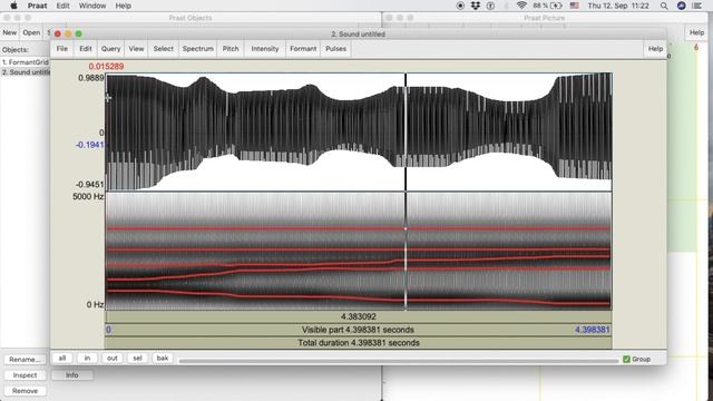 Praat Tutorial: 6. Synthetic Vowels And Speech