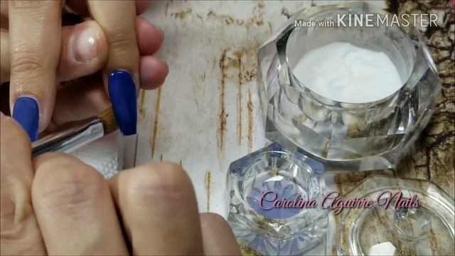Uñas Acrilicas Azul Rey / Como evitar levantamiento en uñas acrilicas смотреть онлайн