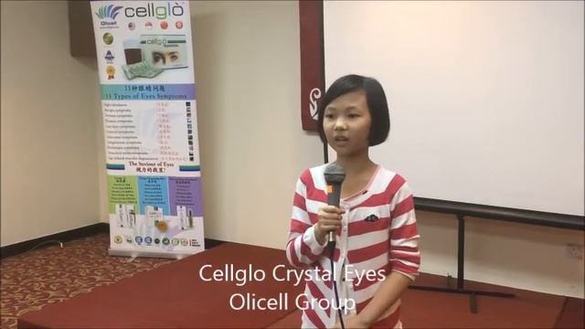 Olicell Group - Cellglo Crystal Eyes (Testimonial Sharing 118) смотреть онлайн