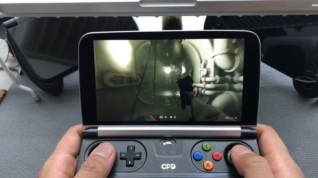 GPD Win 2 - Wolfenstein 2 The new Colossus смотреть онлайн