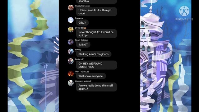 Azul's "New" Friend [Twisted Wonderland Texts] смотреть онлайн