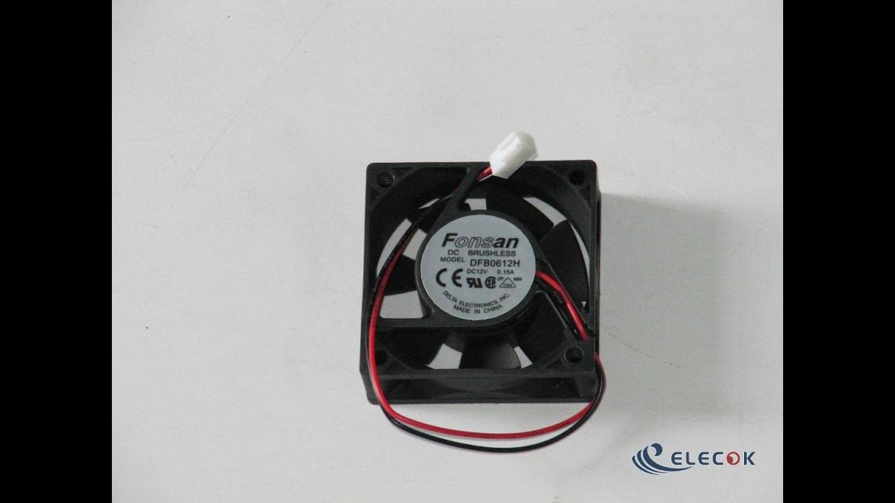 DELTA DFB0612H 12V 0.15A Cooling Fan смотреть онлайн
