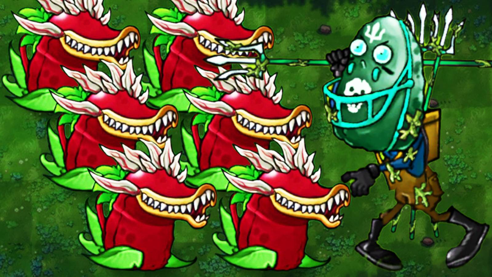 КОРОЛЕВСКИЕ ЧОМПЕРЫ. ЗОМБИ НЕ ПРОЙДУТ (И НЕ ВЗОРВУТ)! ► Plants vs. Zombies Fusion #17 ПвЗ | PvZ смотреть онлайн