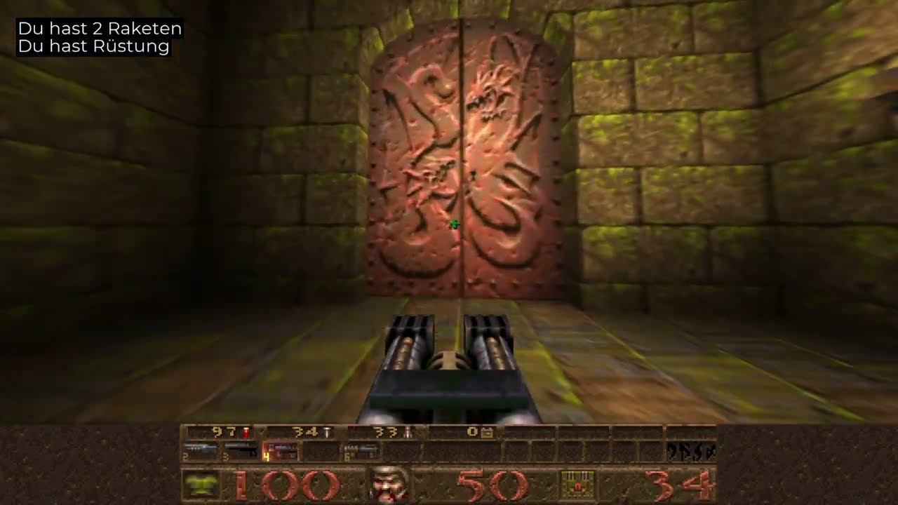Quake E1M3: The Necropolis - Nightmare [100% Enemies & Secrets] смотреть онлайн