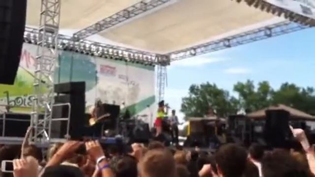 Karmin- Broken Hearted live at Boise Music Festival 2012 смотреть онлайн
