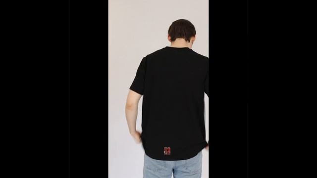 Мужская футболка "GIVENCHY" в черном цвете смотреть онлайн