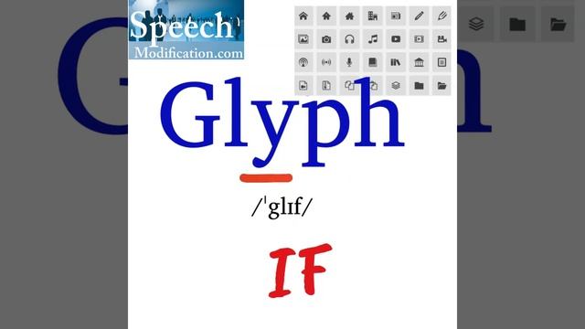 How to Pronounce Glyph (and Glyph Meaning) смотреть онлайн