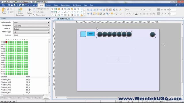 Multi State Objects, Switches & Word Lamps w/ EBPro V6 Weintek смотреть онлайн
