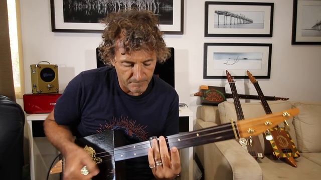 D'yer Mak'er by Led Zeppelin 3 string cigar box guitar смотреть онлайн