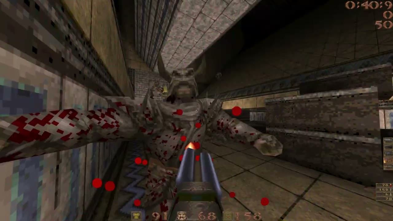 Quake - Nightmare Run of e1m21_spoot3 by Justin 'optic' Fleck in 0:57 (table filler) смотреть онлайн