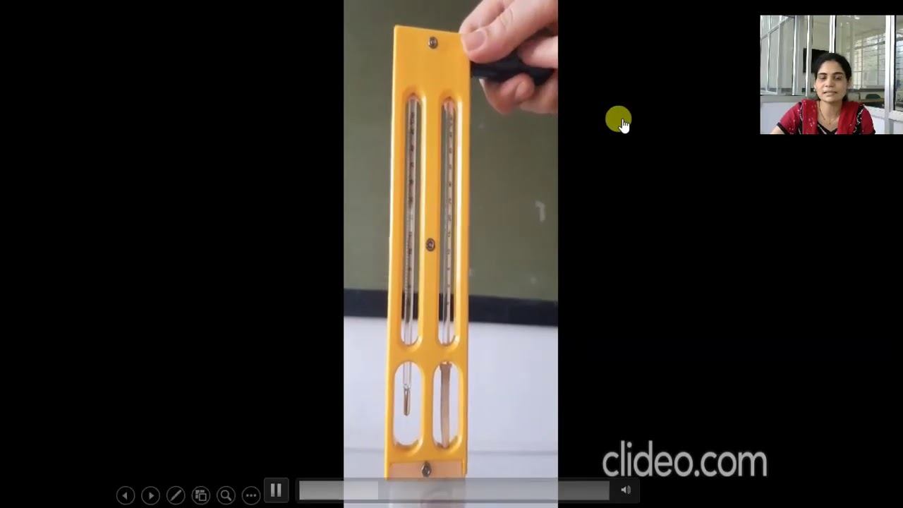 Determination of humidity of air by dry bulb & wet bulb method смотреть онлайн