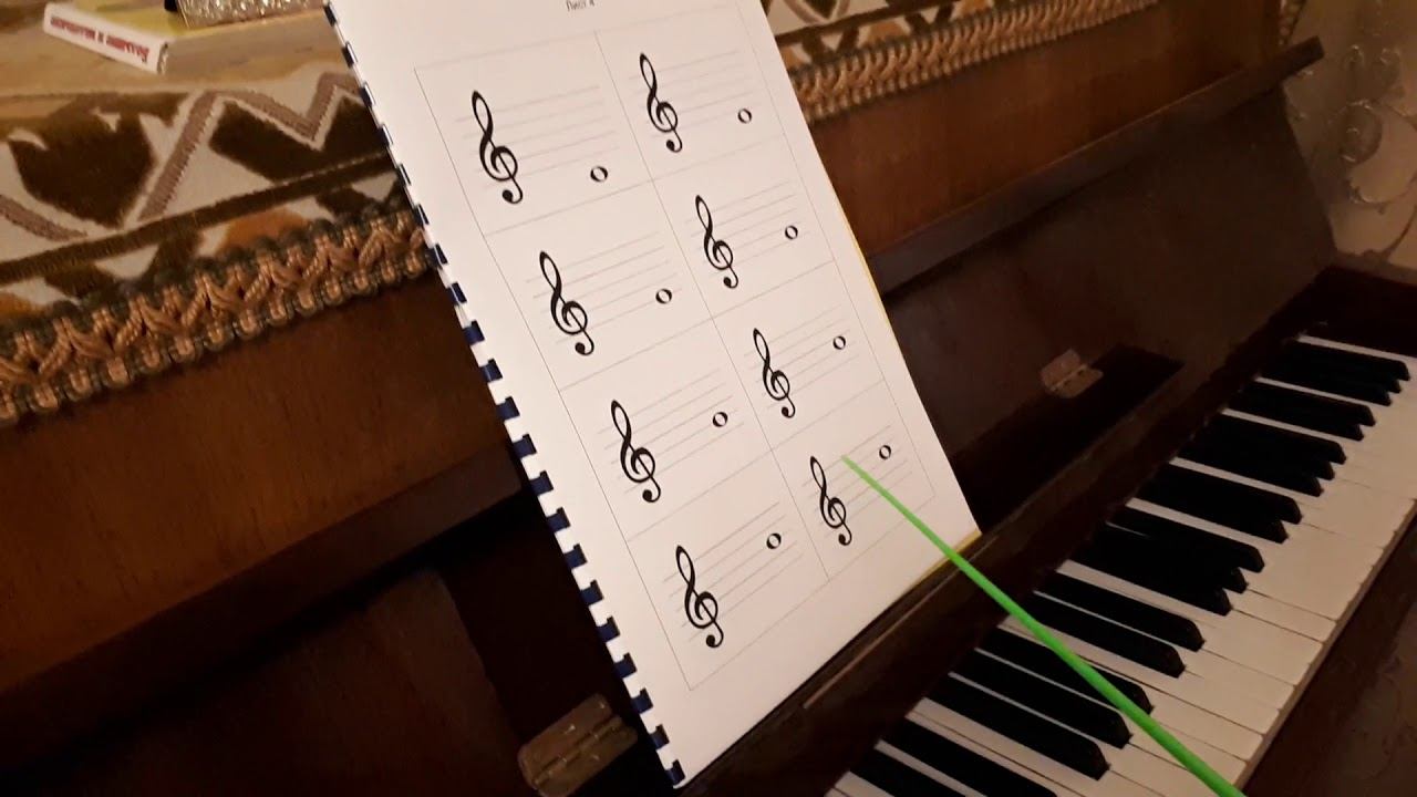 Аня Самосенко. Апрель-2018. Задания по карточкам 1 уровень, 4-й лист (нотки девочки и мальчики) смотреть онлайн