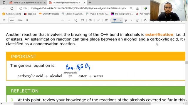 Cambridge AS Chemistry : Chapter 17 : Alcohols: Lecture 1 (Complete) смотреть онлайн