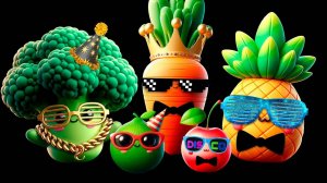 Диско-вечеринка от Baby Fruit Dancing — сенсорное видео