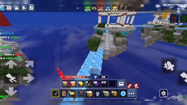 CHUPASANGRE 1 Vs CHUPASANGRE 3 Partida épica con suscriptores BedWars Blockman Go-stevenBMG-14 смотреть онлайн