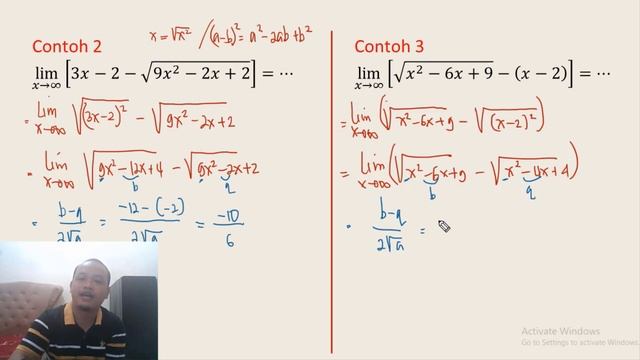 LIMIT TAK HINGGA BENTUK AKAR (MATEMATIKA PEMINATAN KELAS XII) смотреть онлайн