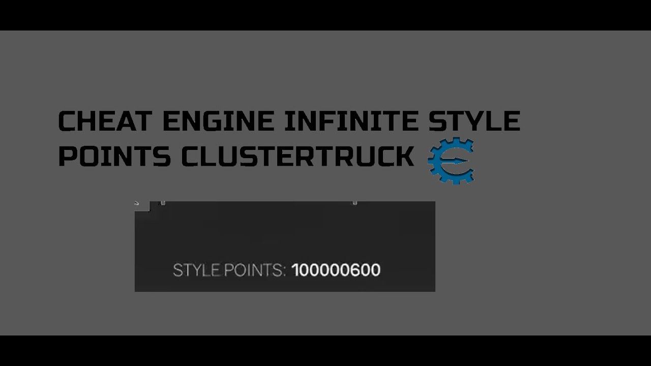 Infinite style points Cheat engine - Clustertruck смотреть онлайн