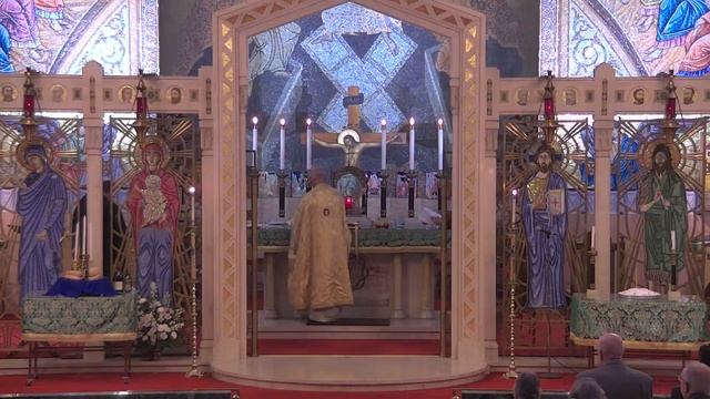 1/15/23 Greek Orthodox LIVE Sunday Service Orthros & Divine Liturgy смотреть онлайн