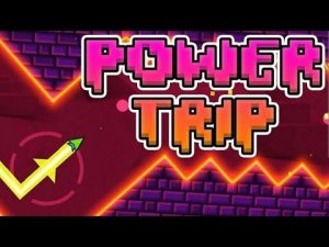 Секретный способ пройти уровень Power trip в игре Geometry Dash subzero!!!!