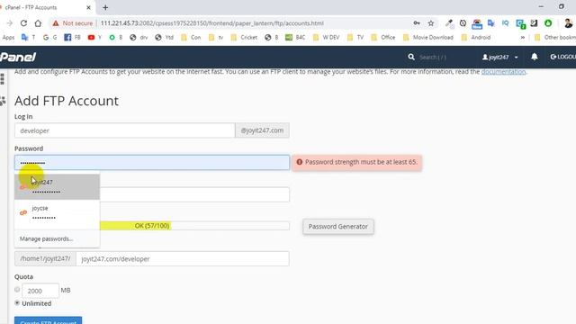 How to create FTP account from cPanel | Custom FTP account in cPanel смотреть онлайн