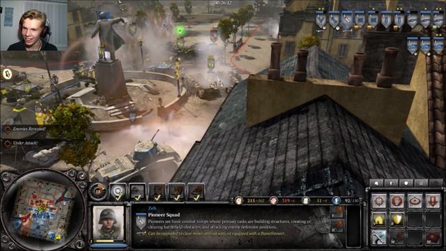 COMPANY OF HEROES 2, Danish, hele kampen, Zeb og Tors krigshistorie смотреть онлайн