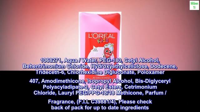 L'Oréal Kids Extra Gentle Very Berry Strawberry Conditioner 250Ml смотреть онлайн