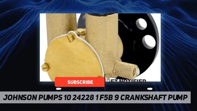 Johnson Pumps 10 24228 1 F5B 9 Crankshaft Pump - Review 2023 смотреть онлайн