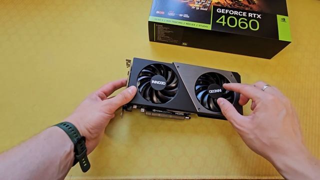 Распаковка и обзор INNO3D GeForce RTX 4060 TWIN X2 8G! смотреть онлайн