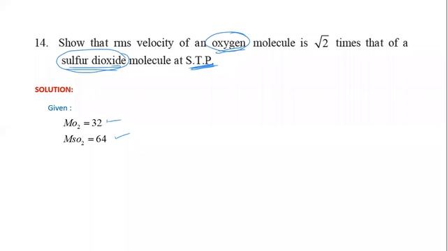 Ch 3 Kinetic theory of gases problem 1 смотреть онлайн
